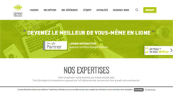 Desktop Screenshot of lemon-interactive.fr